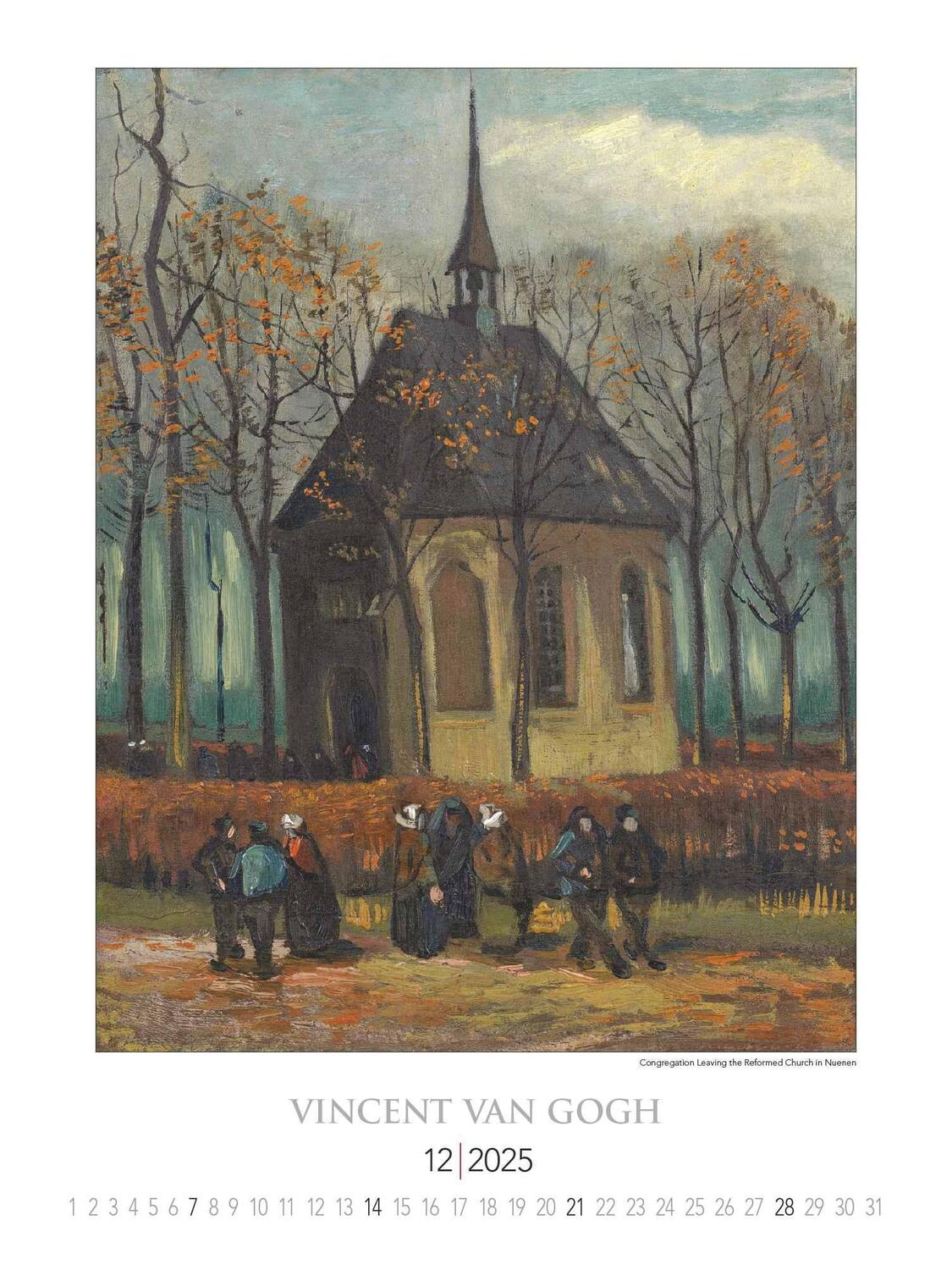 Bild: 4251732344023 | Vincent van Gogh 2025 - Bild-Kalender 42x56 cm - Kunst-Kalender -...