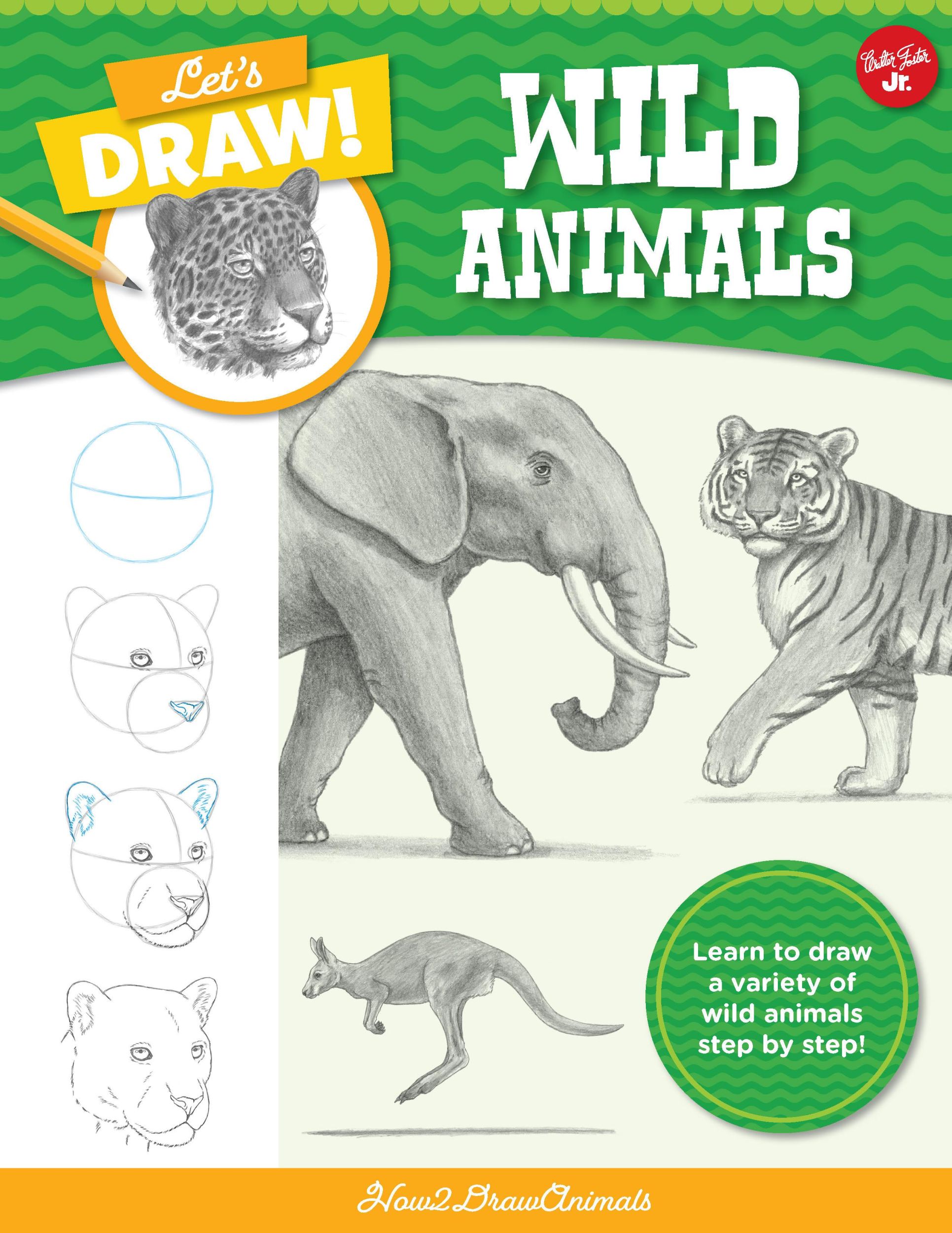 Cover: 9780760380765 | Let's Draw Wild Animals | How2drawanimals | Taschenbuch | Englisch