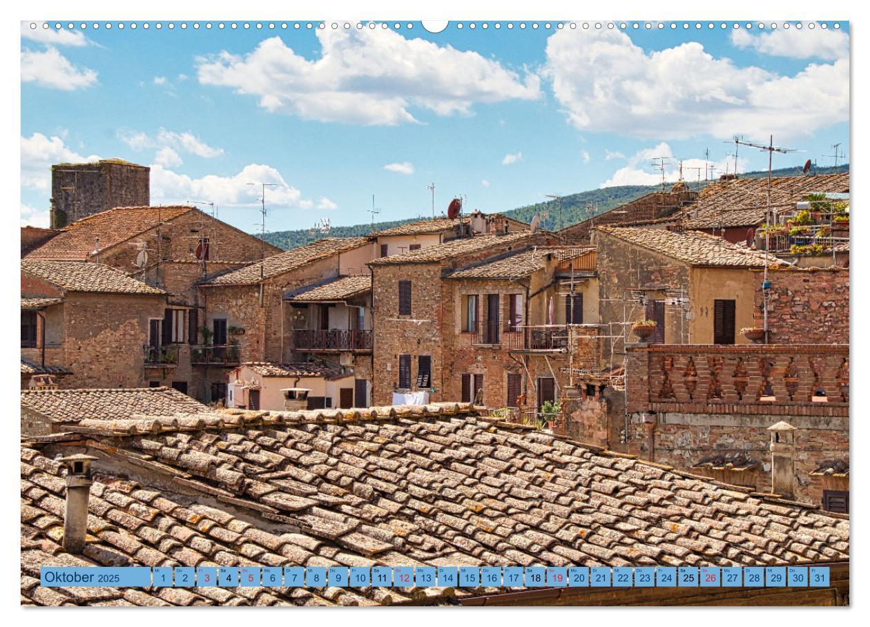 Bild: 9783383920929 | Impressionen aus San Gimignano (Wandkalender 2025 DIN A2 quer),...