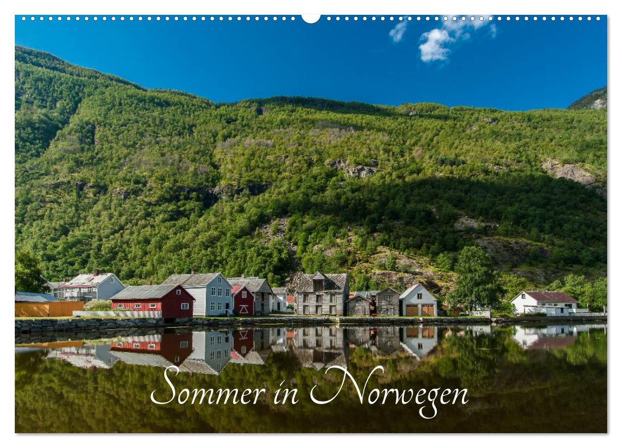 Cover: 9783435613144 | Sommer in Norwegen (Wandkalender 2025 DIN A2 quer), CALVENDO...