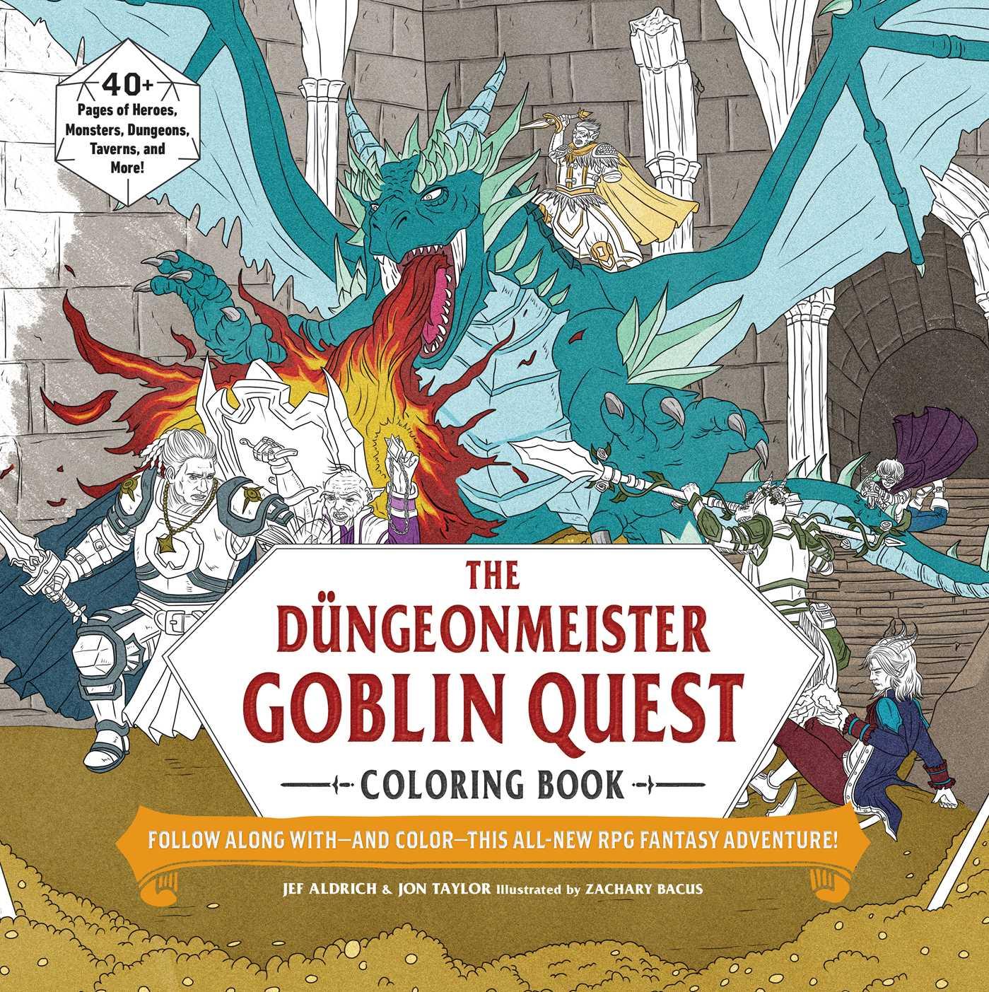 Cover: 9781507221204 | The Dungeonmeister Goblin Quest Coloring Book | Jef Aldrich (u. a.)