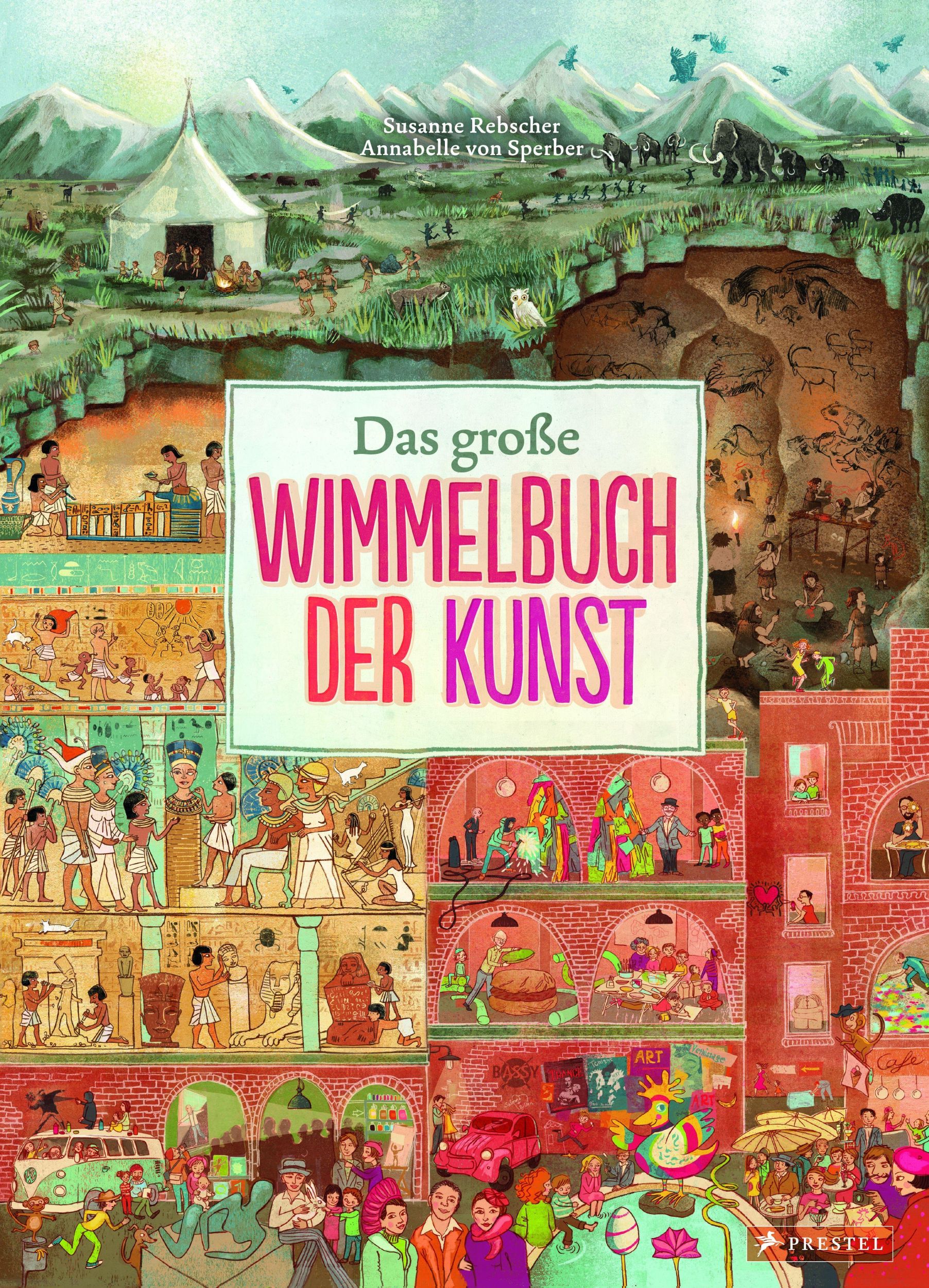 Cover: 9783791376202 | Das große Wimmelbuch der Kunst | Susanne Rebscher | Buch | 32 S.