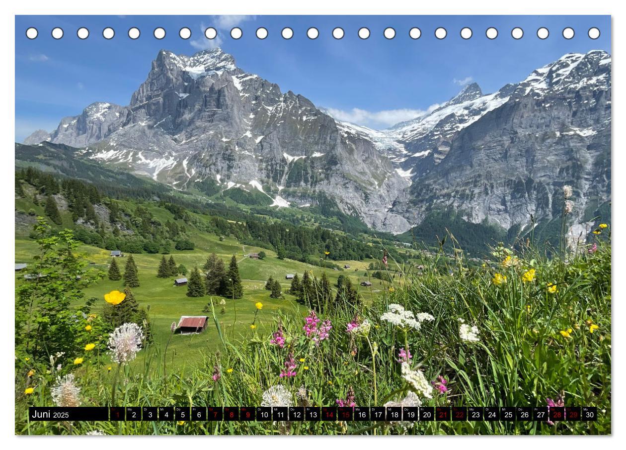 Bild: 9783383886775 | Grindelwald - Jungfrauregion Schweiz (Tischkalender 2025 DIN A5...