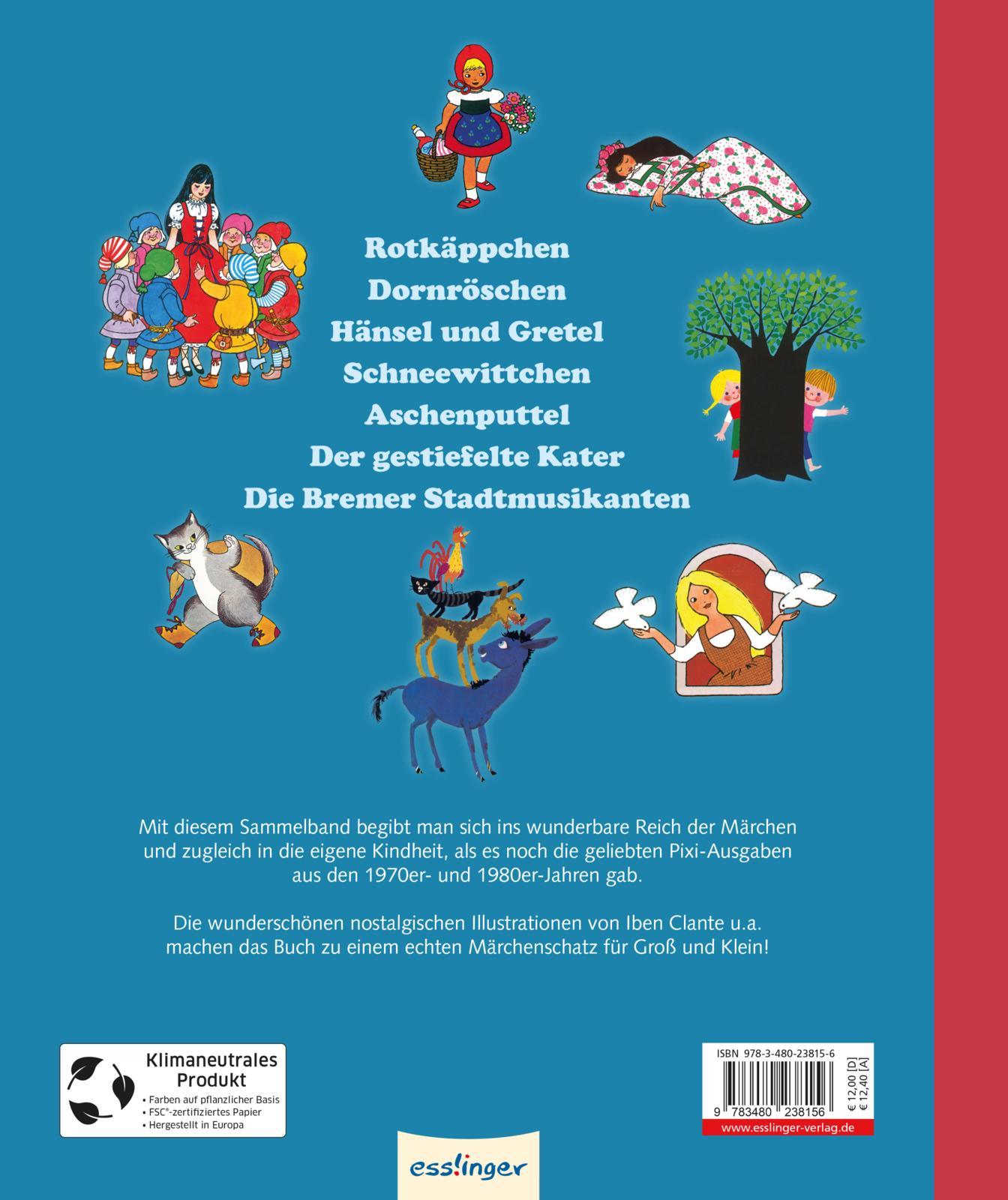 Rückseite: 9783480238156 | Die schönsten Märchen der Brüder Grimm | Eva Wenzel-Bürger | Buch