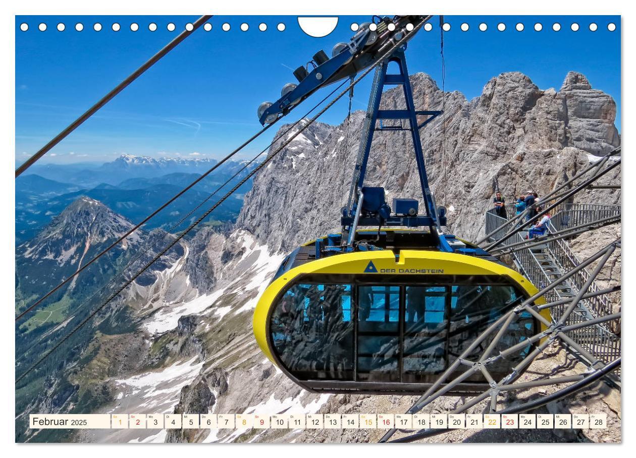 Bild: 9783435361885 | Abenteuer Seilbahn (Wandkalender 2025 DIN A4 quer), CALVENDO...