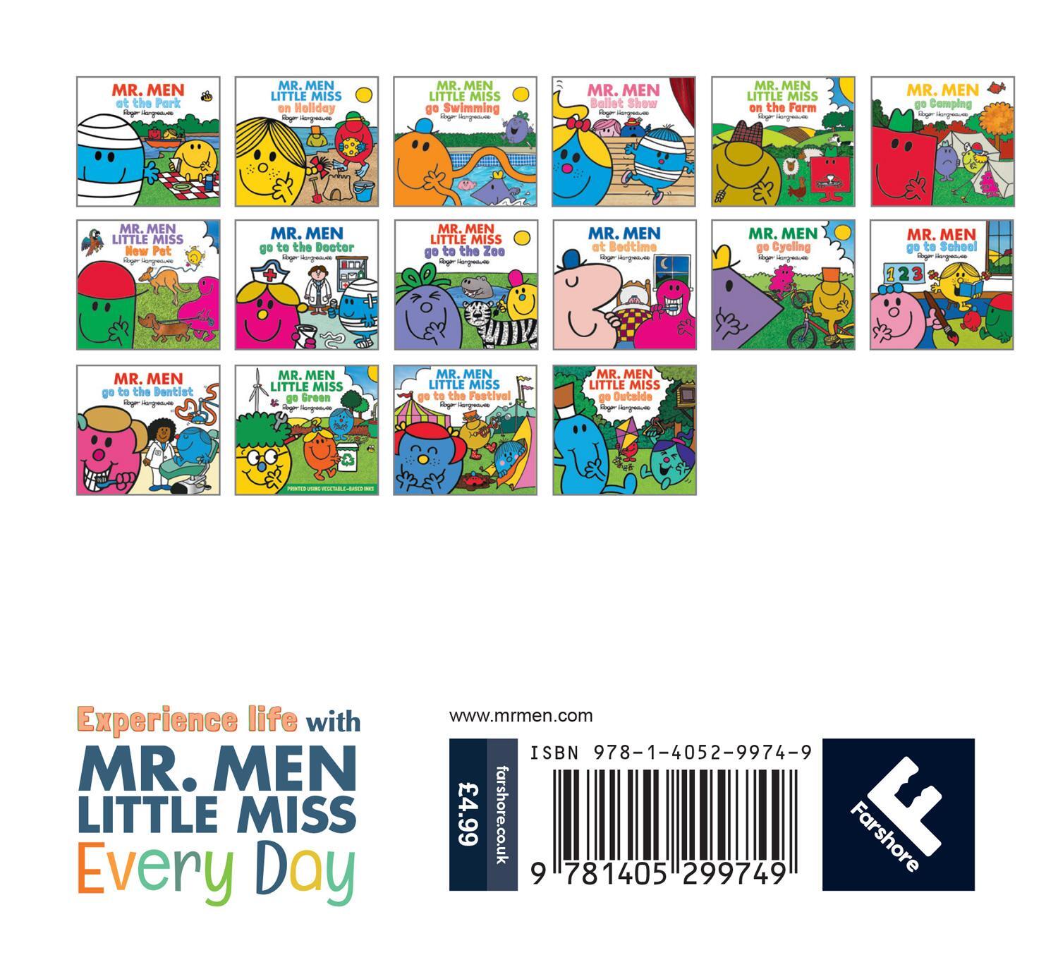 Rückseite: 9781405299749 | Mr. Men Little Miss go to the Festival | Adam Hargreaves | Taschenbuch