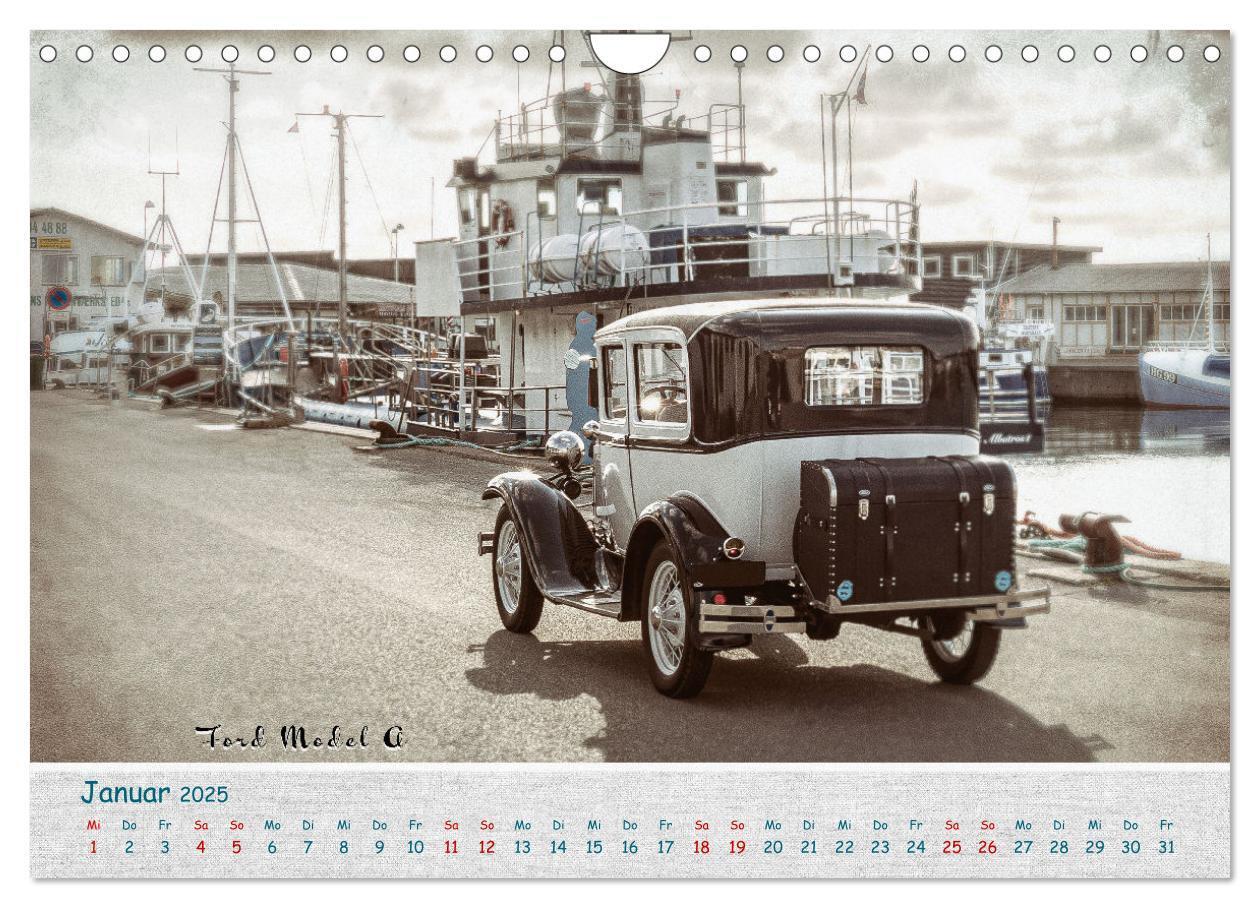 Bild: 9783435011322 | Oldtimer, die neuen ALTEN (Wandkalender 2025 DIN A4 quer), CALVENDO...