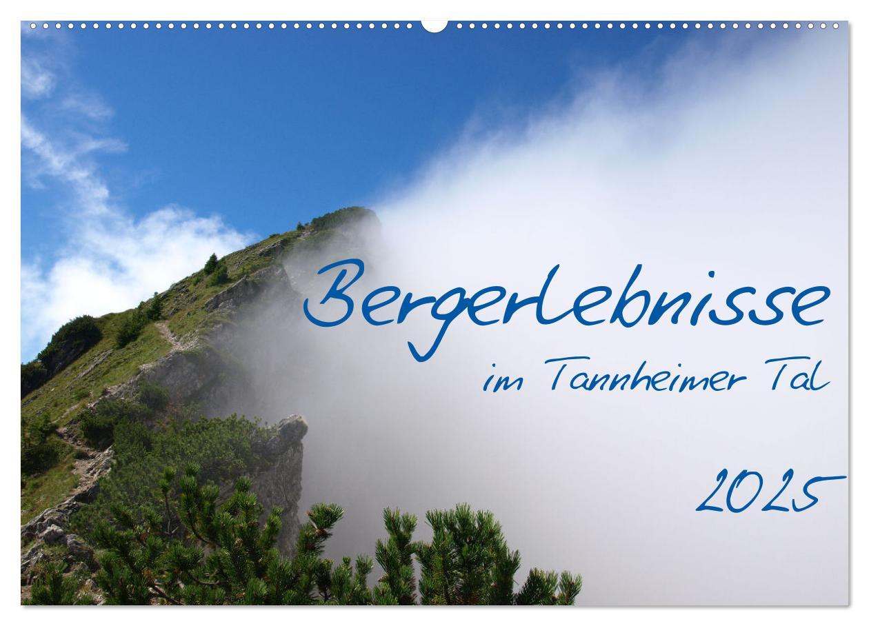 Cover: 9783383989025 | Bergerlebnisse im Tannheimer Tal (Wandkalender 2025 DIN A2 quer),...