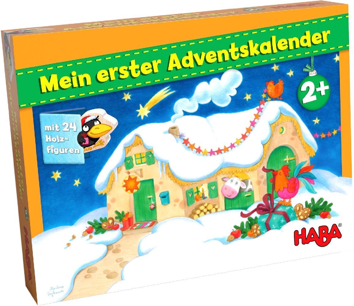 Cover: 4010168245140 | Mein erster Adventskalender Bei den Bauernhoftieren | Stück | Deutsch