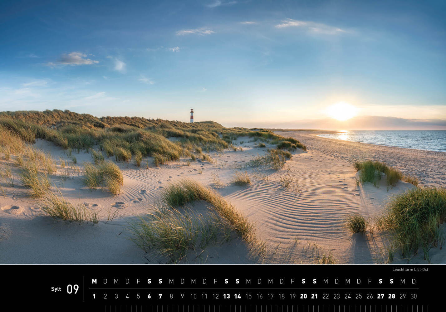 Bild: 9783968555331 | 360° Sylt Premiumkalender 2025 | Jan Becke | Kalender | Spiralbindung