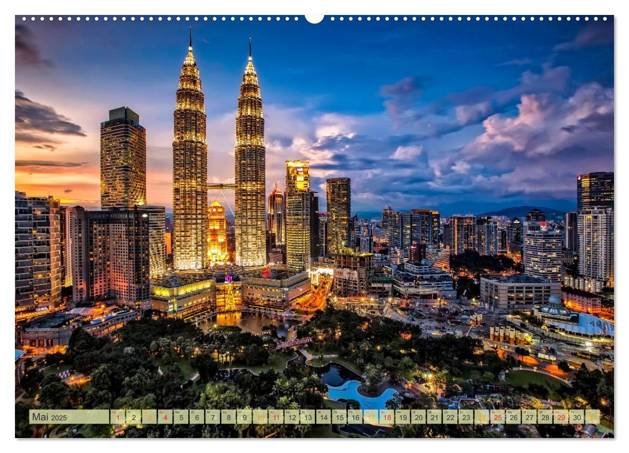 Bild: 9783435435197 | Reise durch Asien - Malaysia (Wandkalender 2025 DIN A2 quer),...