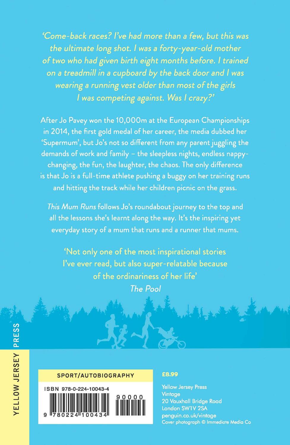 Rückseite: 9780224100434 | This Mum Runs | Jo Pavey | Taschenbuch | Englisch | 2017