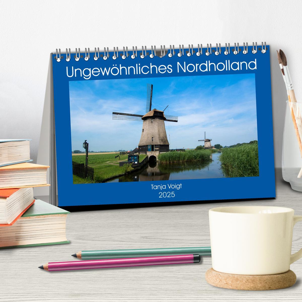 Bild: 9783435437238 | Ungewöhnliches Nordholland (Tischkalender 2025 DIN A5 quer),...