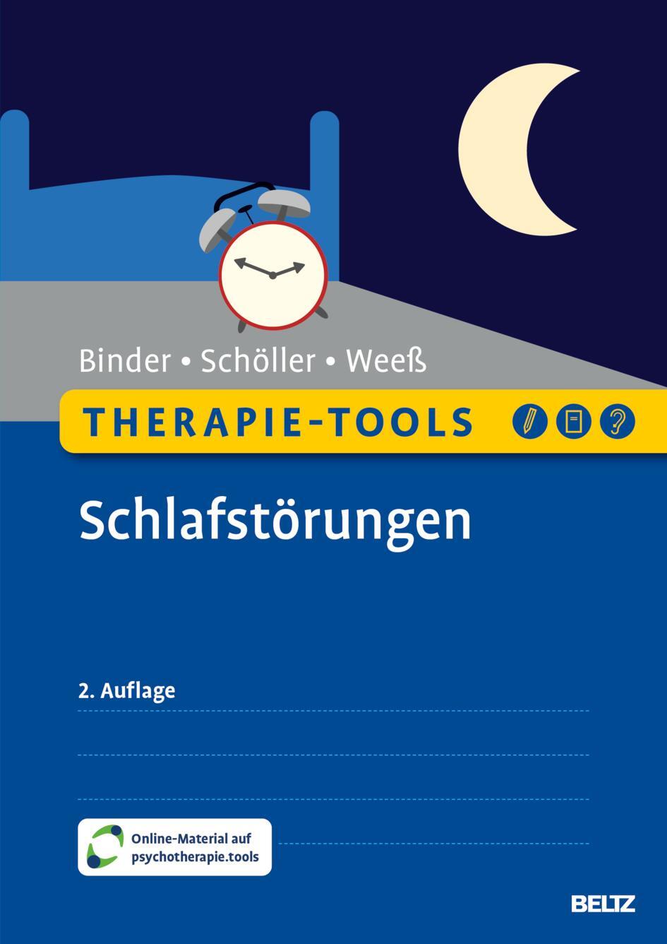 Cover: 9783621291927 | Therapie-Tools Schlafstörungen | Mit Online-Material | Binder (u. a.)