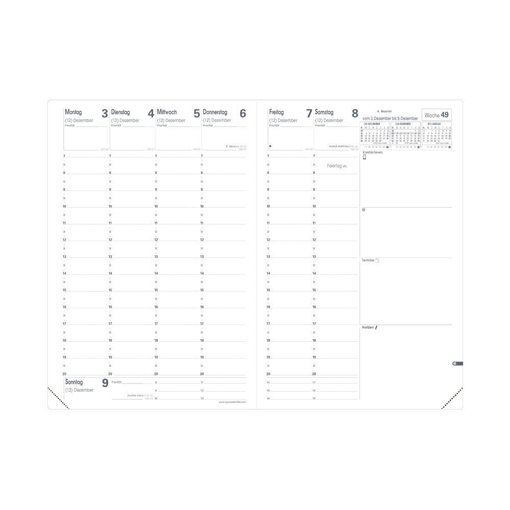 Bild: 3371010479801 | Minister VZ Club Navyblau 2025 | Kalender im Schreibtischformat | Buch