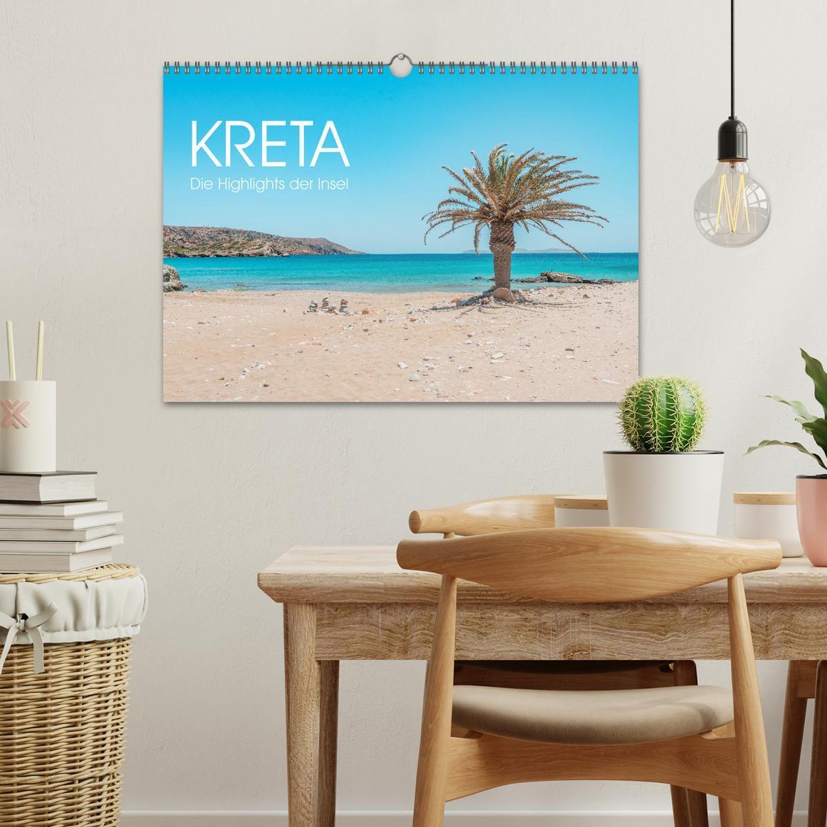 Bild: 9783383996917 | Kreta - Die Highlights der Insel (Wandkalender 2025 DIN A3 quer),...