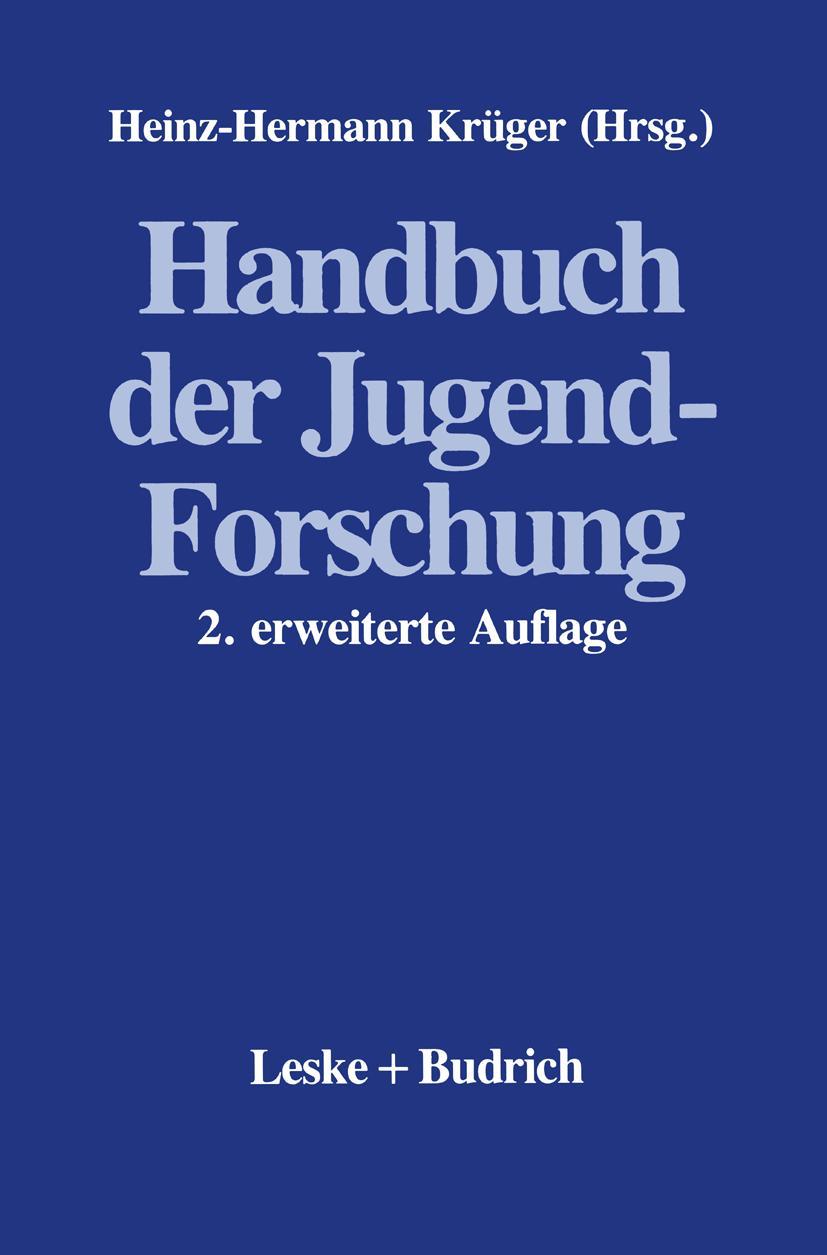 Cover: 9783810009678 | Handbuch der Jugendforschung | Heinz-Hermann Krüger | Taschenbuch