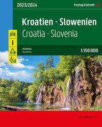 Cover: 9783707922042 | Kroatien - Slowenien, Autoatlas 1:150.000, freytag &amp; berndt | berndt