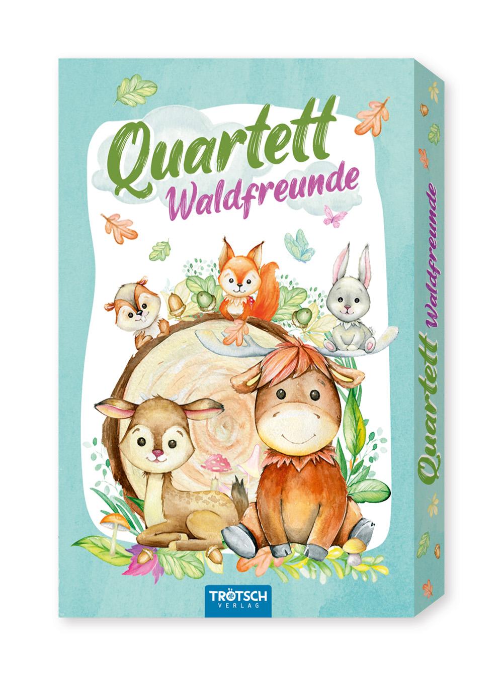 Cover: 4251901503916 | Trötsch Quartett Spiel Waldfreunde | Trötsch Verlag GmbH &amp; Co. KG