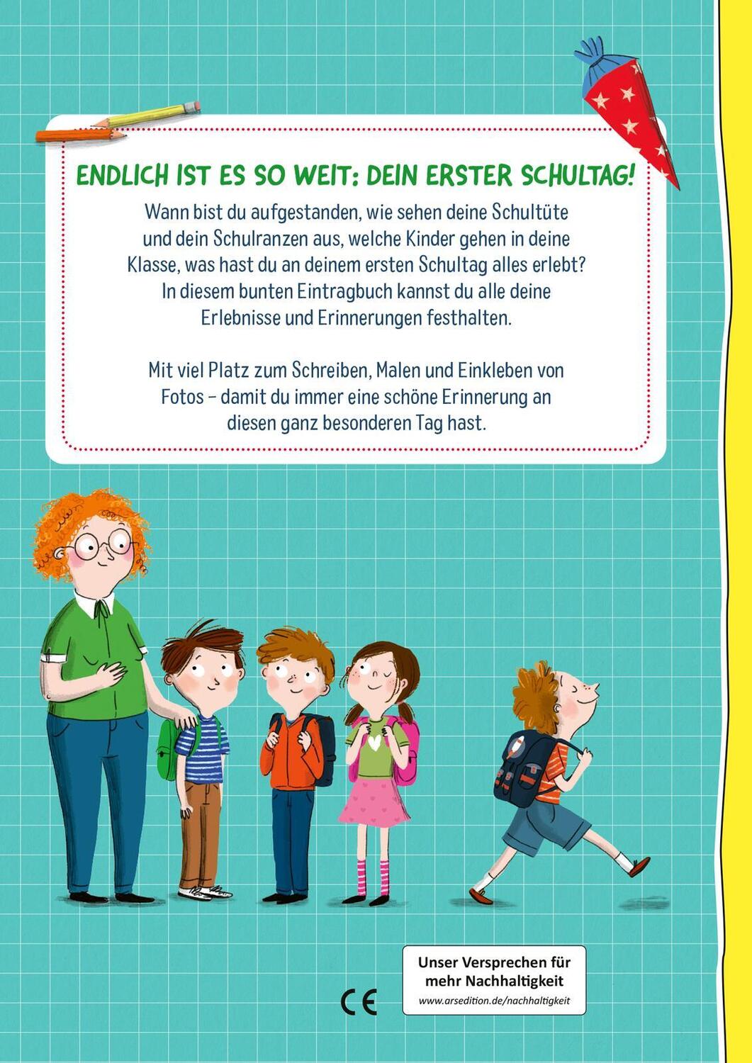 Rückseite: 4014489134046 | Mein erster Schultag | Buch | 64 S. | Deutsch | 2024 | arsEdition