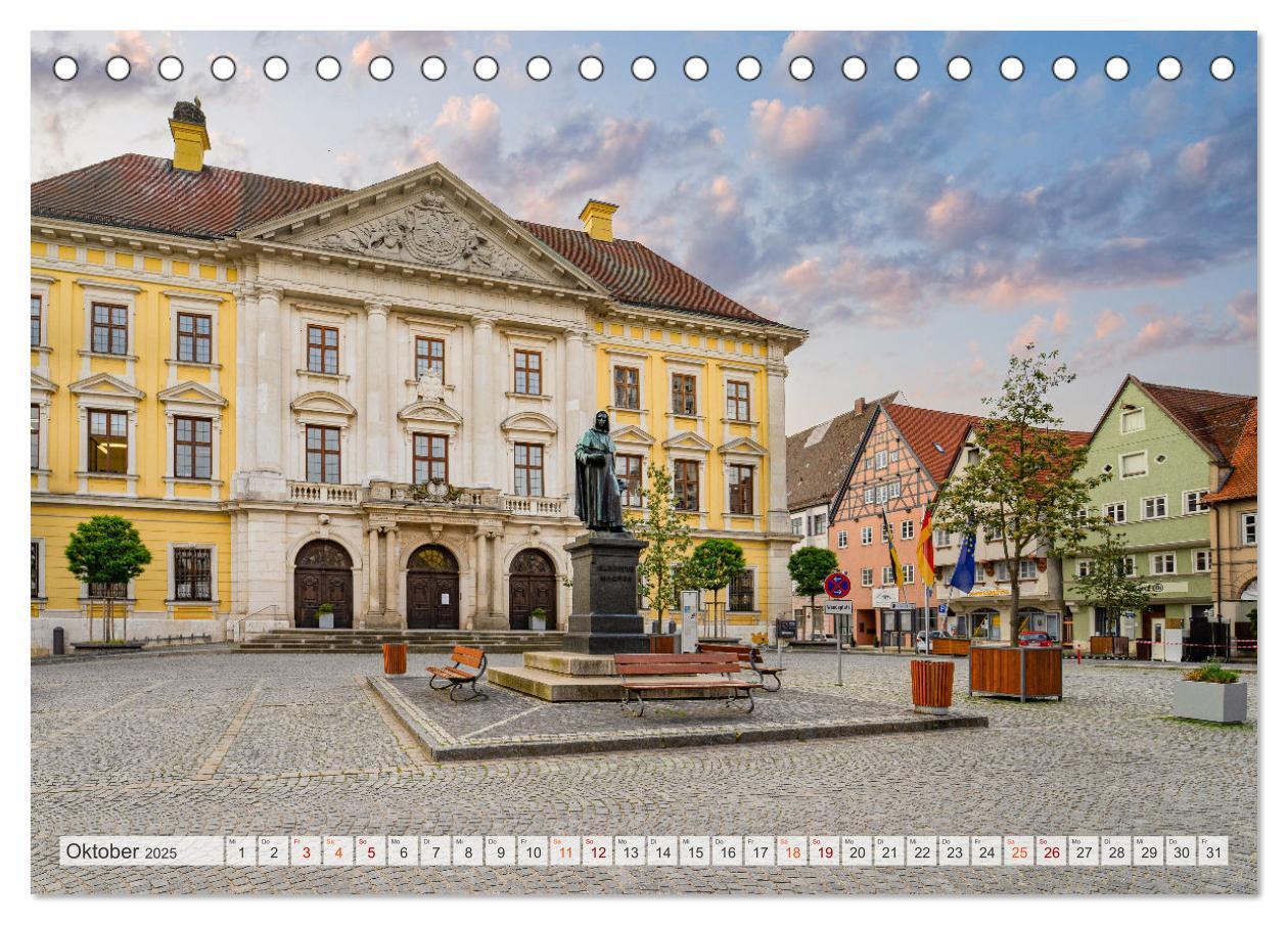 Bild: 9783435054220 | Lauingen Impressionen (Tischkalender 2025 DIN A5 quer), CALVENDO...