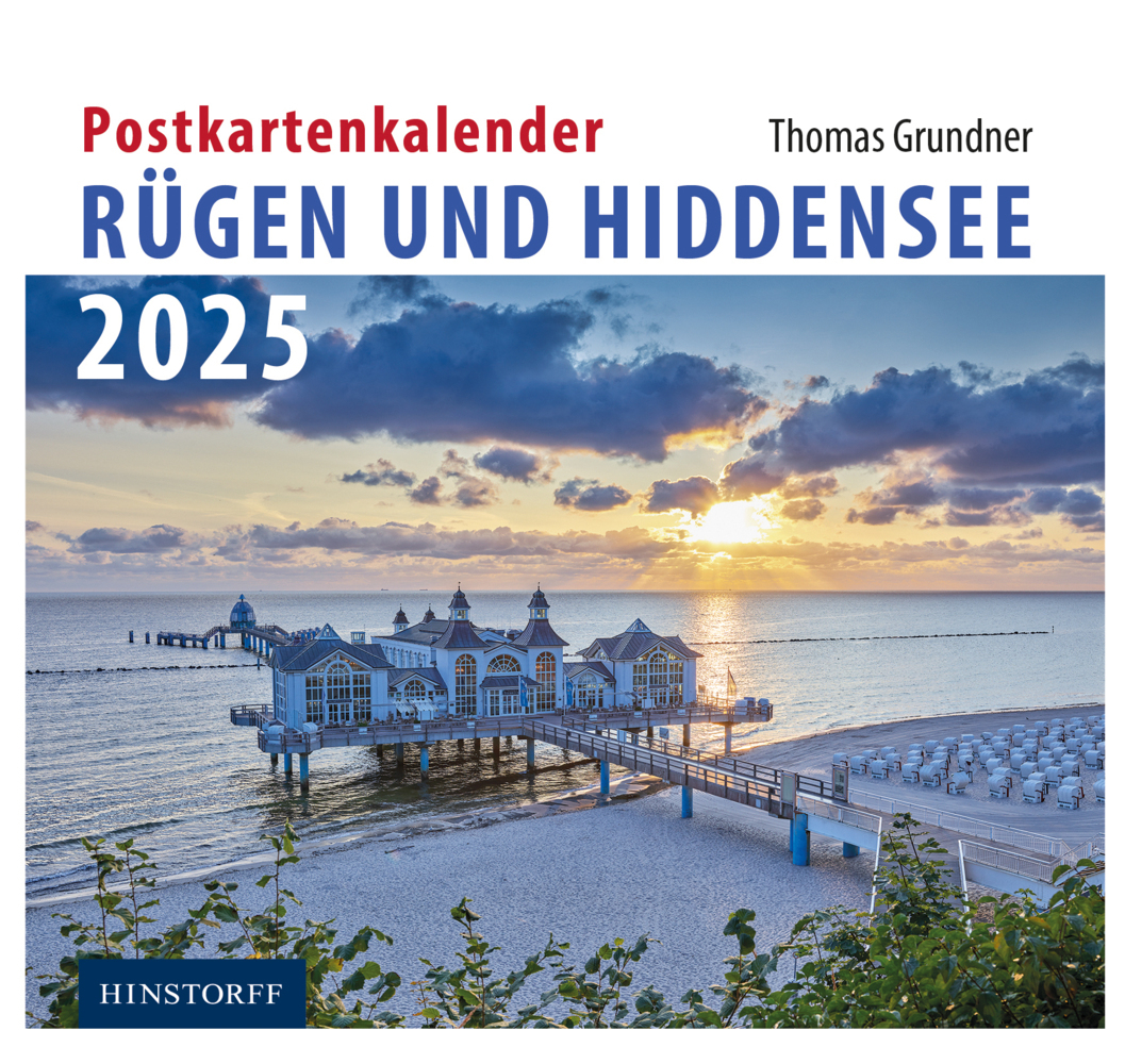 Cover: 9783356024944 | Postkartenkalender Rügen und Hiddensee 2025 | Thomas Grundner | 13 S.