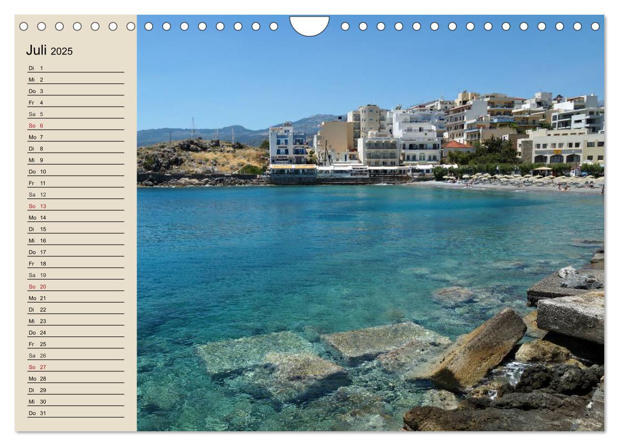 Bild: 9783435526130 | Großer Grieche Kreta (Wandkalender 2025 DIN A4 quer), CALVENDO...