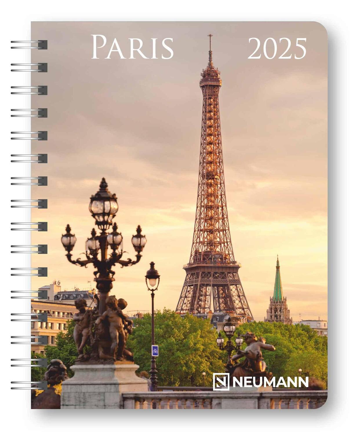 Cover: 4002725994790 | Paris 2025 - Diary - Buchkalender - Taschenkalender - 16,5x21,6 | Buch