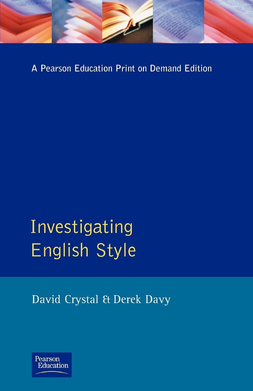 Cover: 9780582550117 | Investigating English Style | David Crystal (u. a.) | Taschenbuch