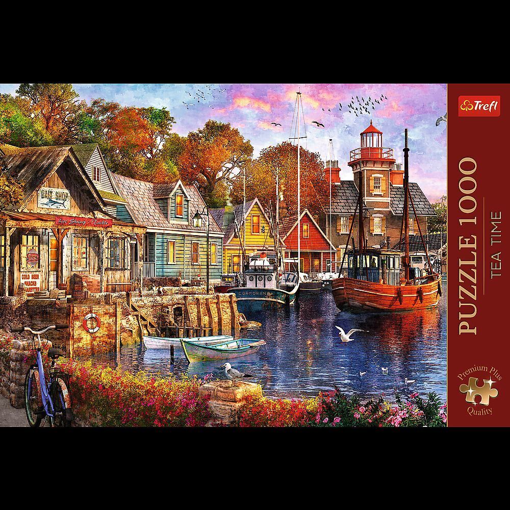 Cover: 5900511107968 | Tea Time: Seaside Harbour | Spiel | In Spielebox | 10796 | Trefl