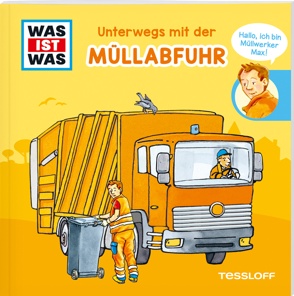 Bild: 4260588291047 | WAS IST WAS Dickie Toys Müllabfuhr. Set (Fahrzeug + Buch) | KG | Stück