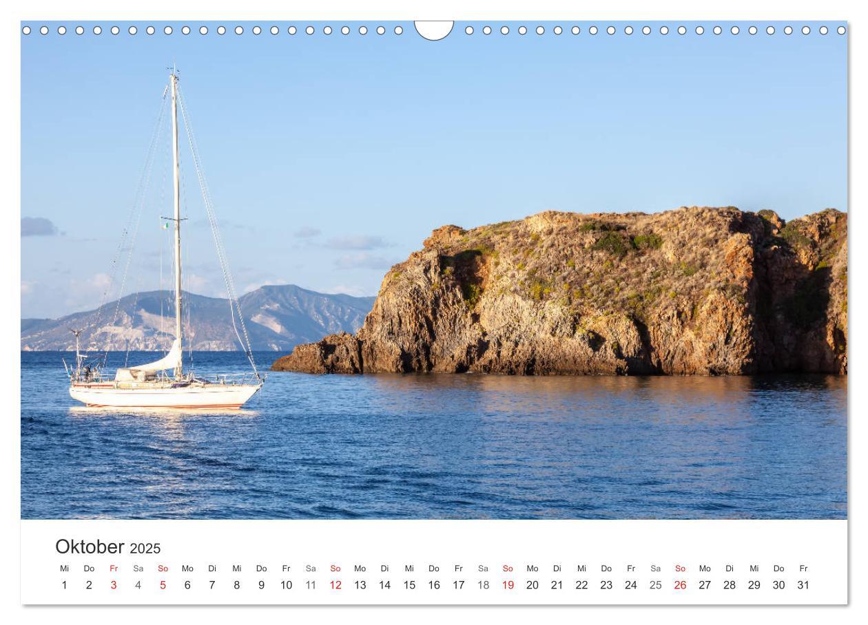 Bild: 9783435183197 | Liparische Inseln - Vulkane im Mittelmeer (Wandkalender 2025 DIN A3...