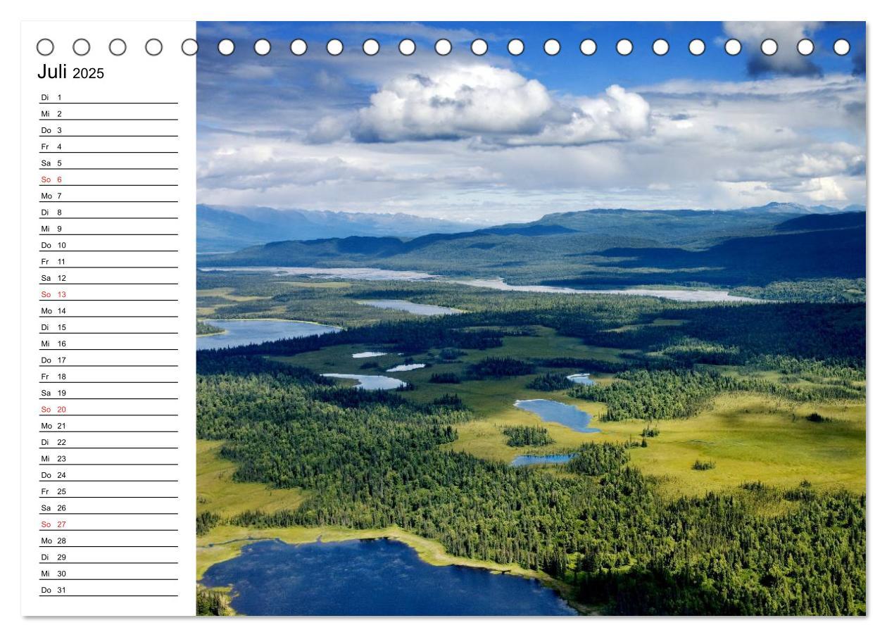 Bild: 9783435538058 | Alaska und Kanada (Tischkalender 2025 DIN A5 quer), CALVENDO...