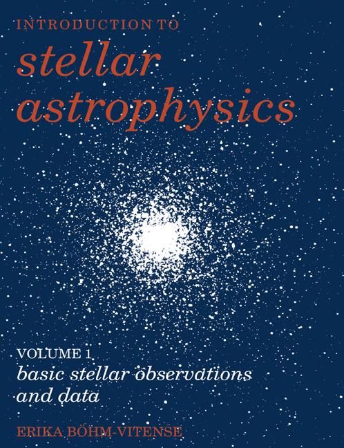 Cover: 9780521348690 | Introduction to Stellar Astrophysics | Erika Bohm-Vitense (u. a.)