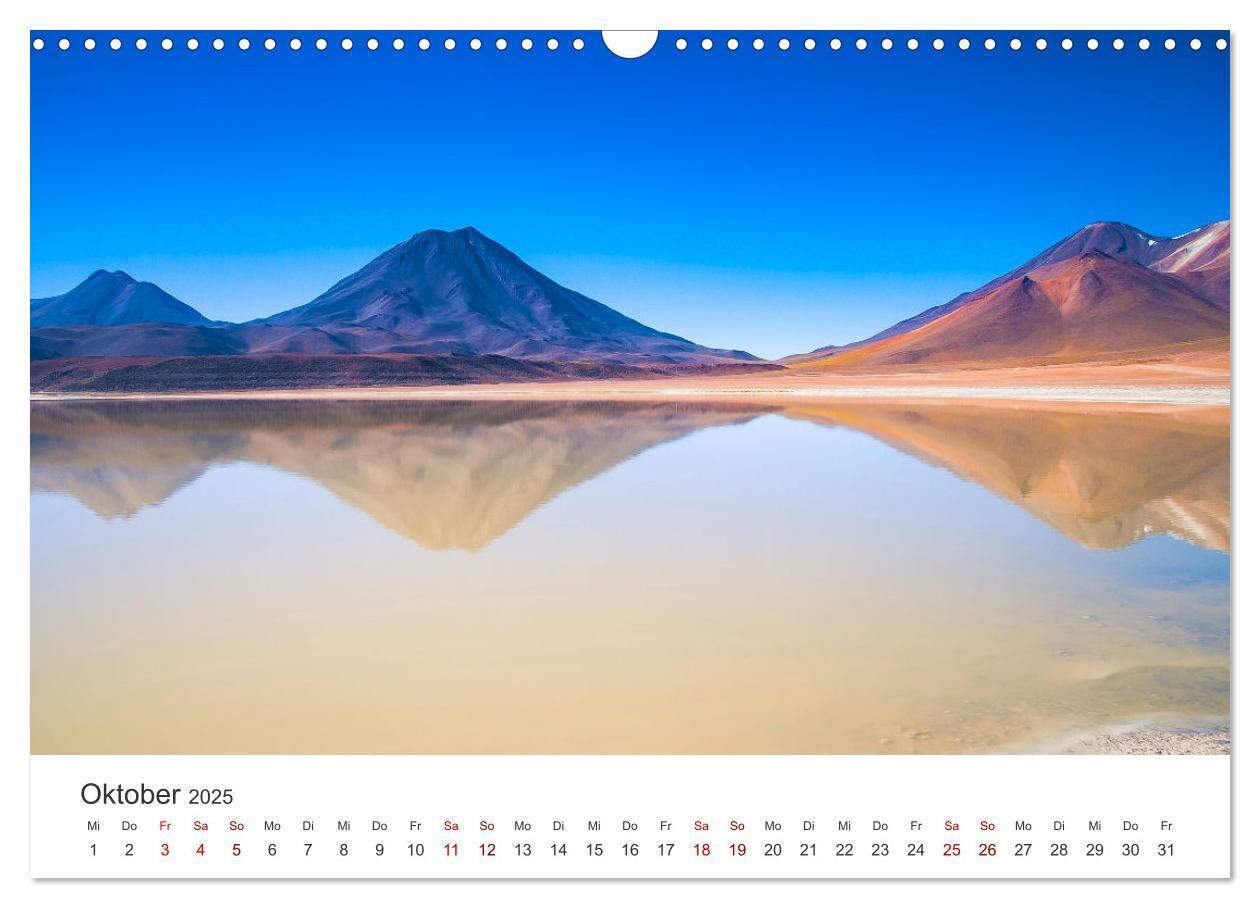 Bild: 9783435004584 | Chile - Das langgestreckte Land. (Wandkalender 2025 DIN A3 quer),...