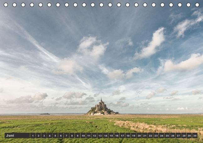 Bild: 9783660581997 | Ein Tag am Mont Saint Michel (Tischkalender immerwährend DIN A5 quer)