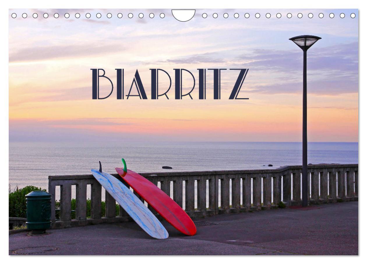 Cover: 9783435305230 | Biarritz (Wandkalender 2025 DIN A4 quer), CALVENDO Monatskalender