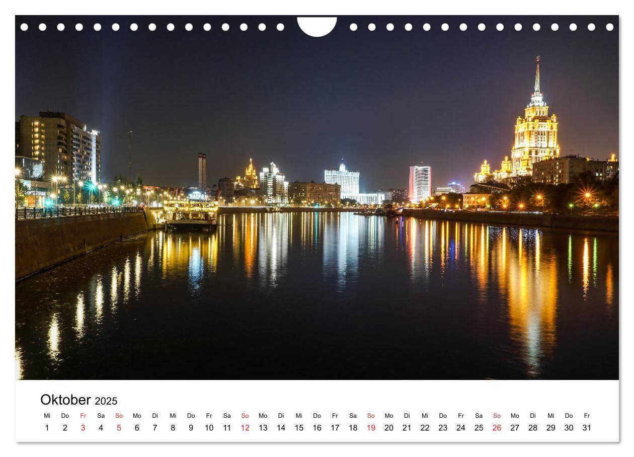 Bild: 9783435320448 | Moskau City (Wandkalender 2025 DIN A4 quer), CALVENDO Monatskalender