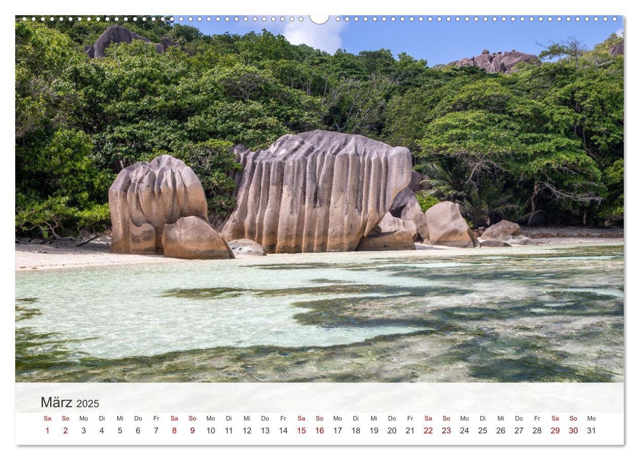 Bild: 9783457235782 | Seychellen - Trauminseln im Indischen Ozean (Wandkalender 2025 DIN...