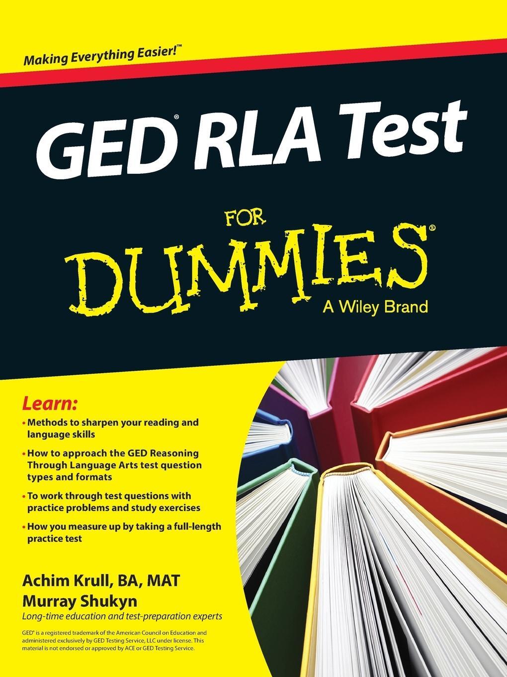 Cover: 9781119030058 | GED Rla for Dummies | Achim K Krull (u. a.) | Taschenbuch | 240 S.