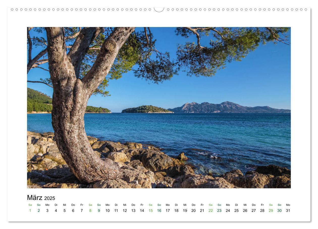 Bild: 9783435452828 | Sehnsucht nach Mallorca (Wandkalender 2025 DIN A2 quer), CALVENDO...