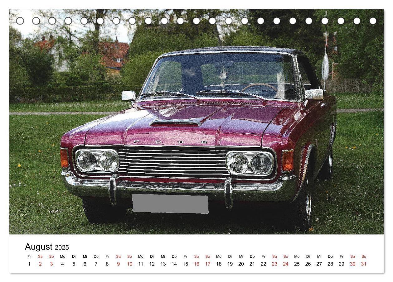 Bild: 9783435669844 | Oldtimer aller Art (Tischkalender 2025 DIN A5 quer), CALVENDO...