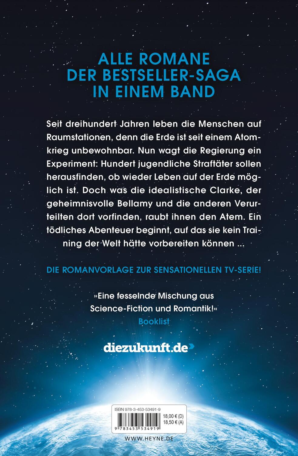 Bild: 9783453534919 | Die 100 - Die Saga in einem Band | Roman | Kass Morgan | Taschenbuch