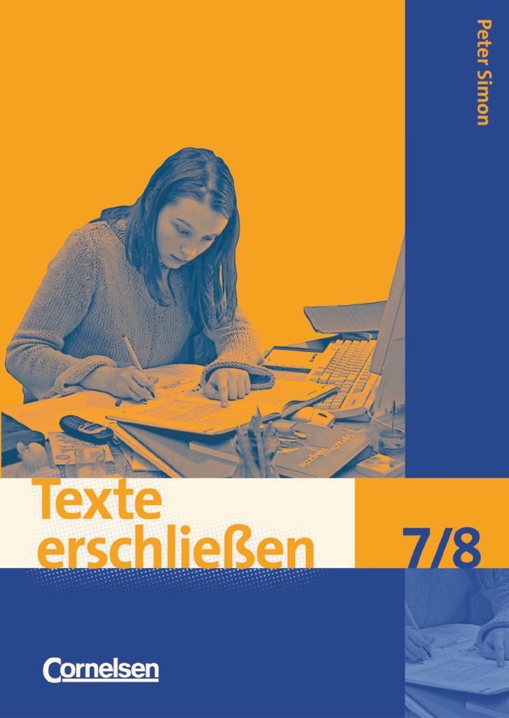 Cover: 9783464691120 | Texte erschließen 7./8. Schuljahr. Arbeitsheft mit Lösungen | Simon