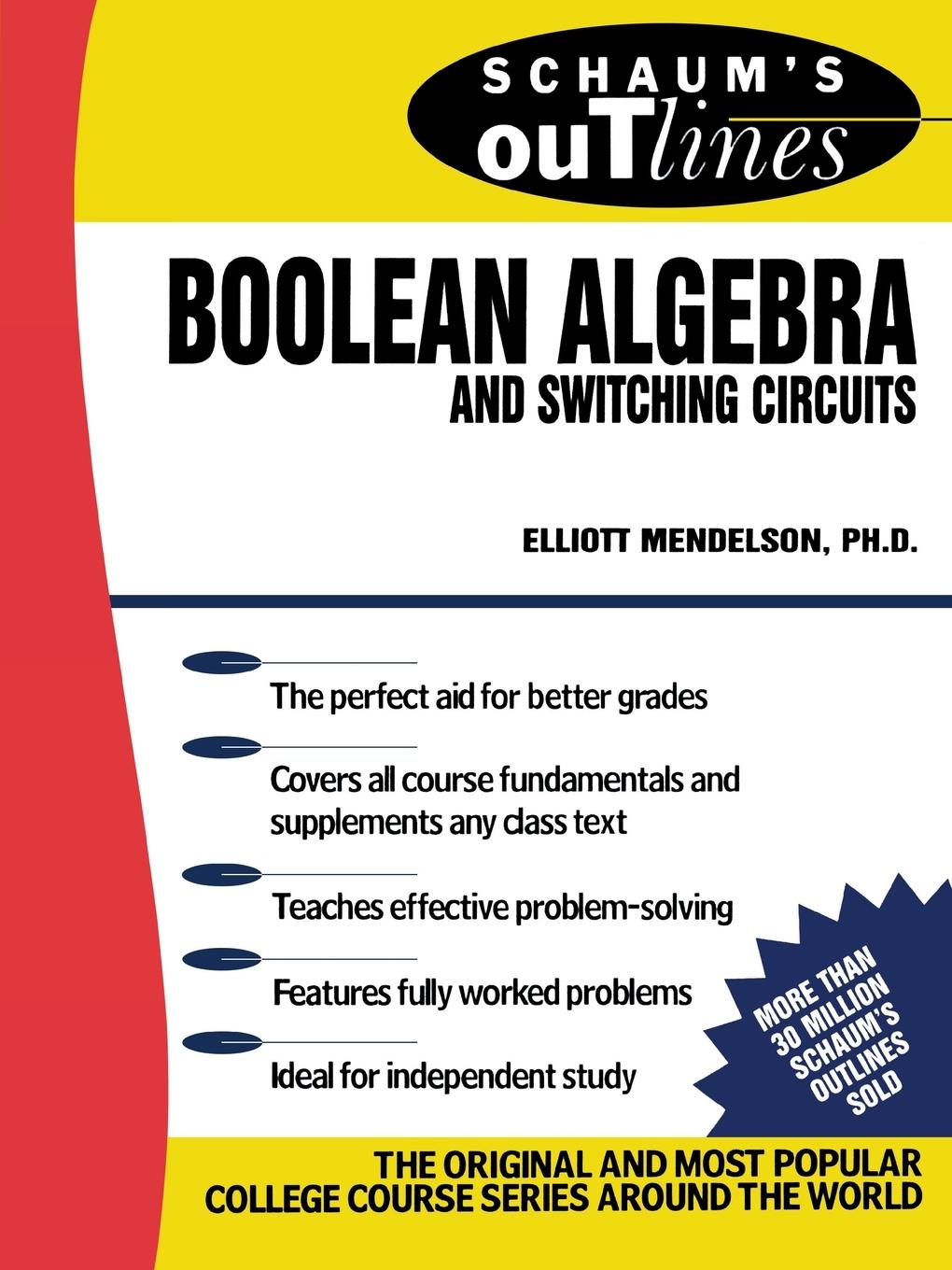 Cover: 9780070414600 | Schaum's Outline of Boolean Algebra and Switching Circuits | Mendelson