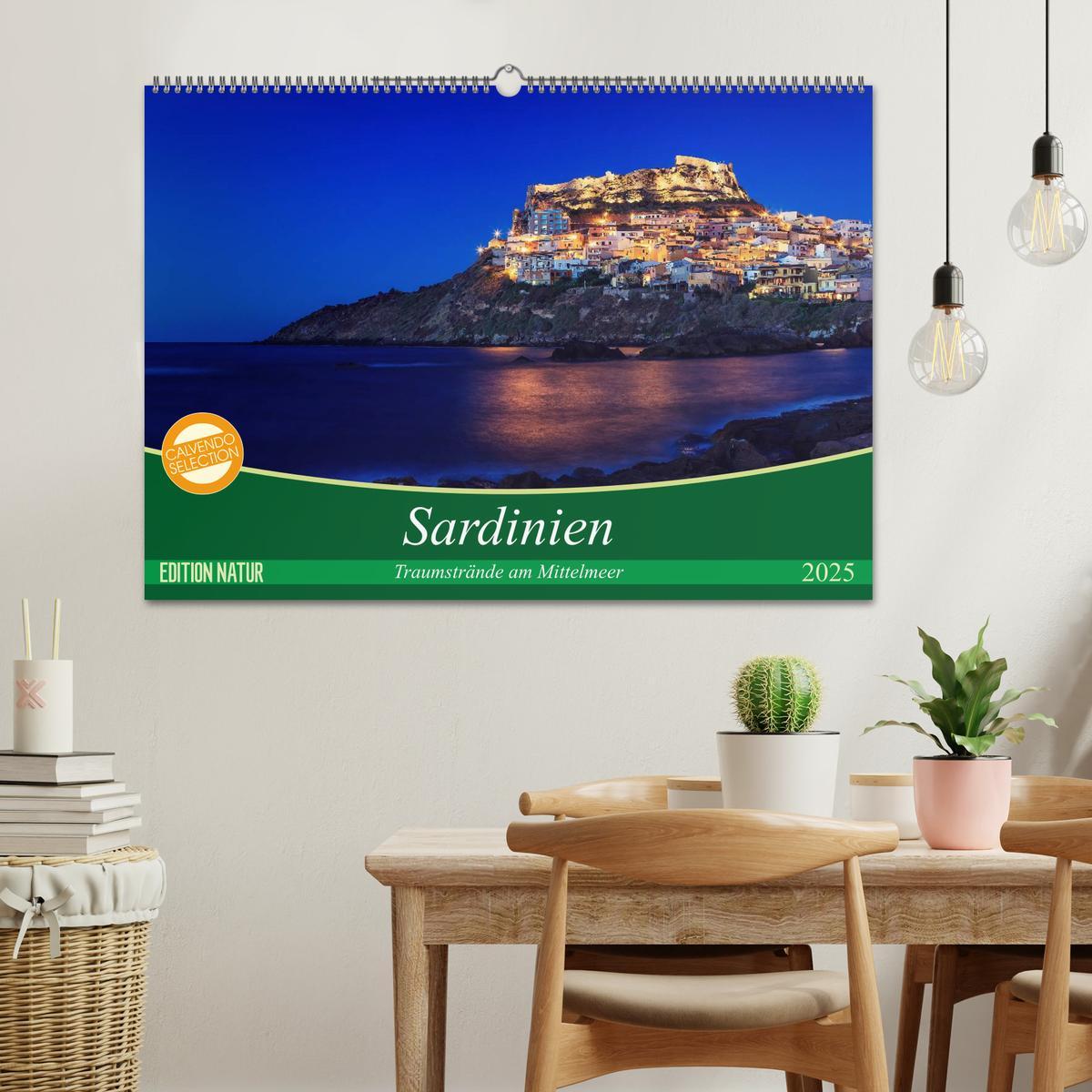 Bild: 9783435411917 | Sardinien - Traumstrände am Mittelmeer (Wandkalender 2025 DIN A2...