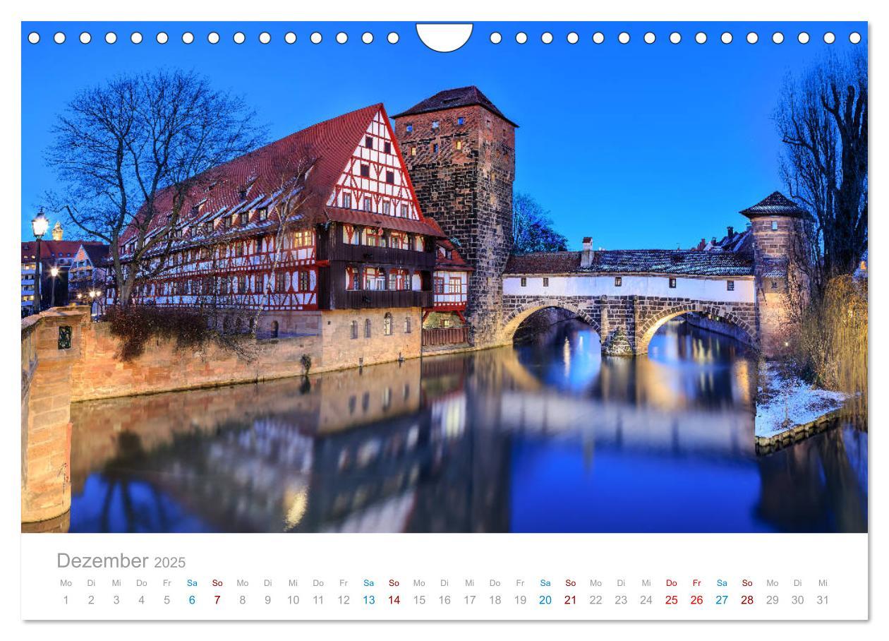 Bild: 9783435246830 | Nürnberg - Stadt der Brücken und Geschichte (Wandkalender 2025 DIN...