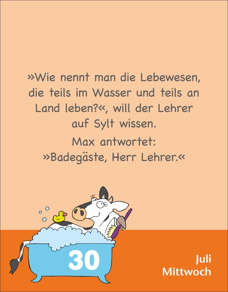 Bild: 9783840034152 | Witze für Kids Tagesabreißkalender 2025 | Kalender | Geblockt | 324 S.