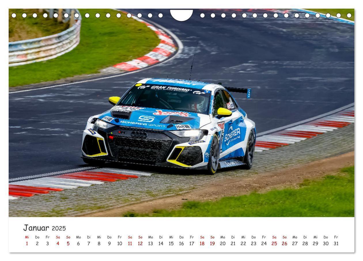 Bild: 9783383927331 | Nüburgring Langstrecken Serie 2025 (Wandkalender 2025 DIN A4 quer),...