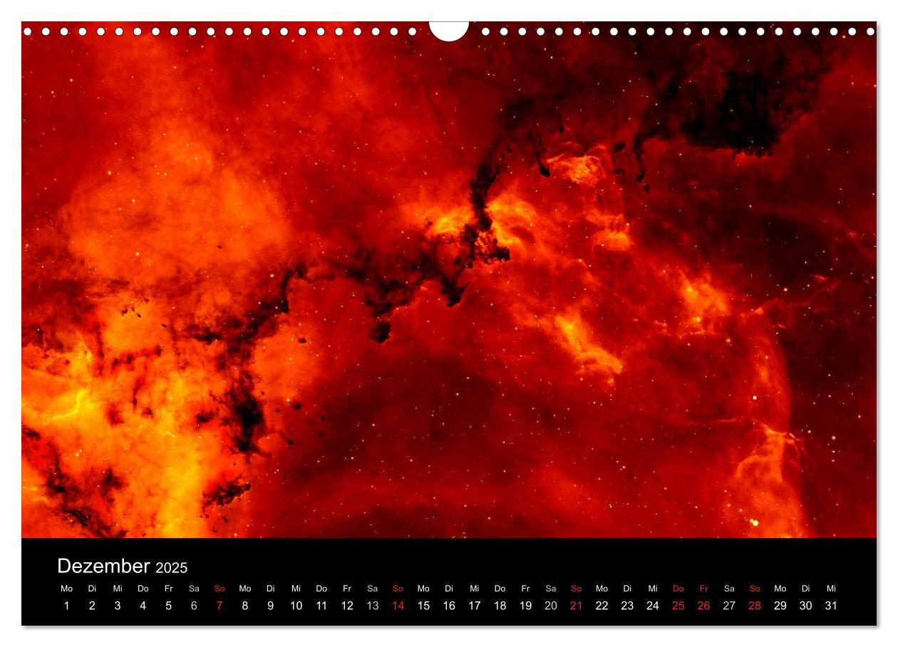 Bild: 9783435485970 | Der Weltraum. Spektakuläre Gasnebel und Galaxien (Wandkalender 2025...